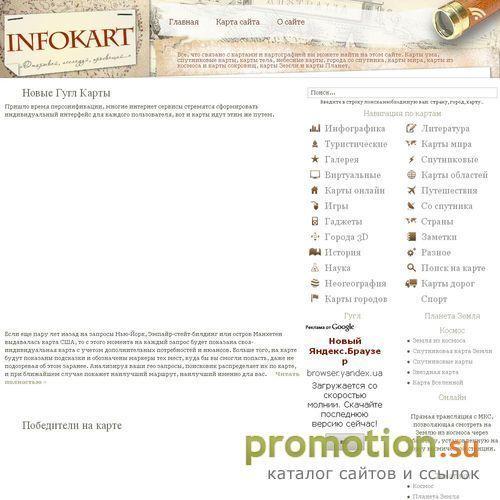 Архивное изображение: Инфокарт - все карты сети