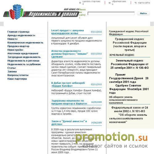 Архивное изображение: Вопросы недвижимости в новостях и статьях