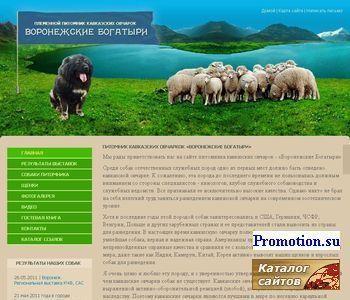 Архивное изображение: Кавказская овчарка п-к Воронежские Богатыри