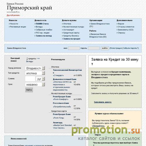 Архивное изображение: Банки России - информация о кредитах и депозитах в