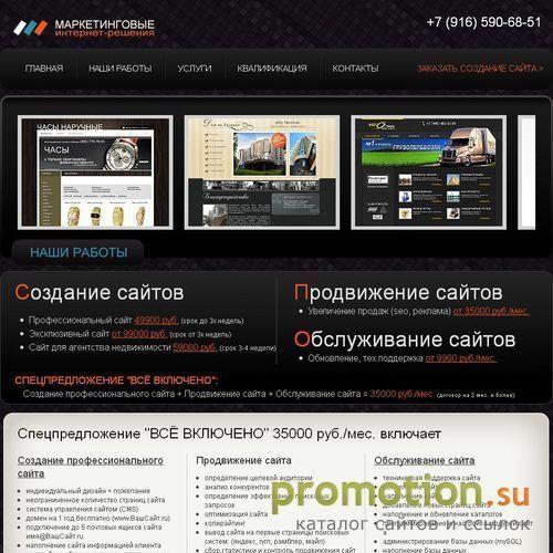 Архивное изображение: Создание, обслуживание и продвижение сайтов