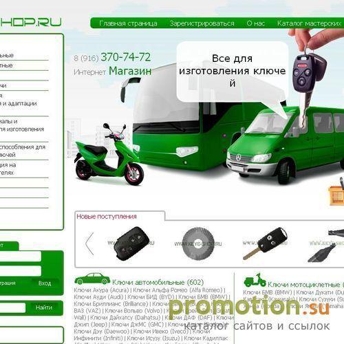 Архивное изображение: Заготовки ключей с пультом