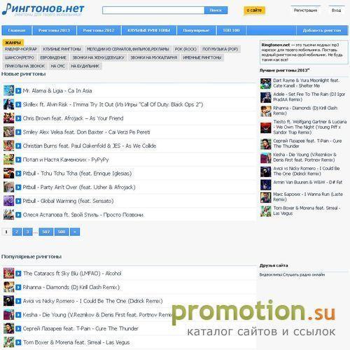 Архивное изображение: Mp3 Рингтоны.Мелодии на звонок мобильника
