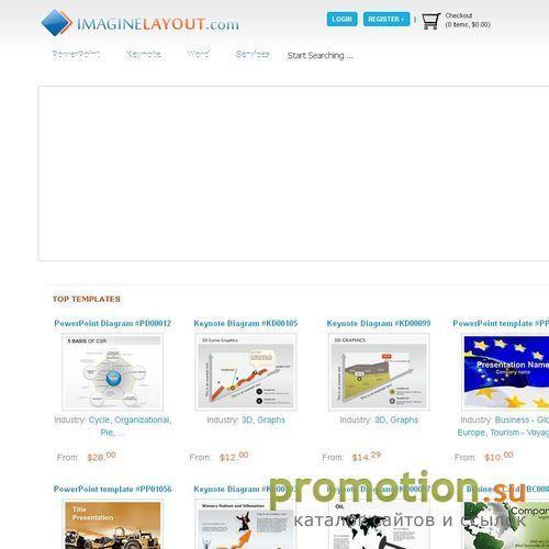 Архивное изображение: Templates: PowerPoint and Keynote Presentation Te