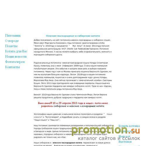 Архивное изображение: невские котята