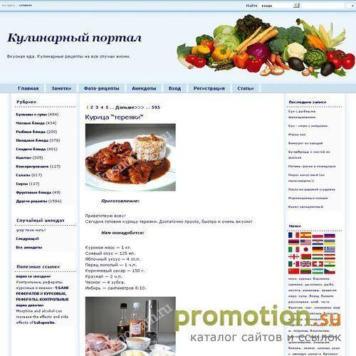 Архивное изображение: Рецепты приготовления кулинарных блюд
