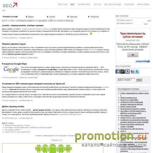 Архивное изображение: Блог о SEO-оптимизации и раскрутке сайтов