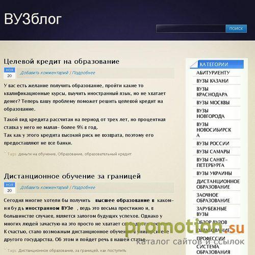 Архивное изображение: Образовательный блог