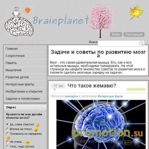 Архивное изображение: Планета мозга-развей свой мозг