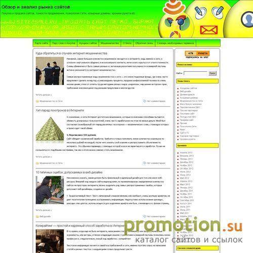 Архивное изображение: Обзор и анализ рынка сайтов