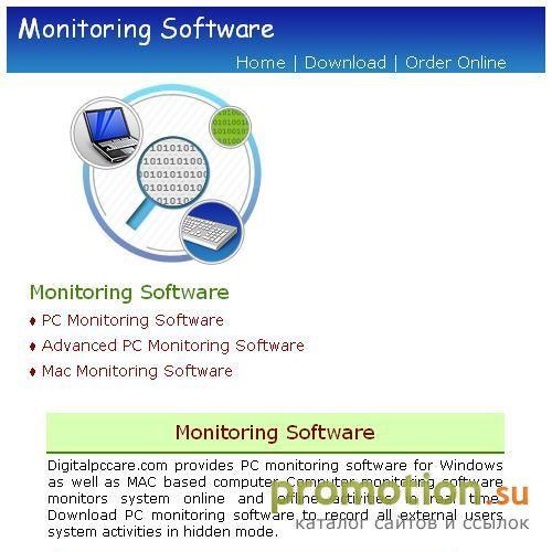 Архивное изображение: Computer monitoring software