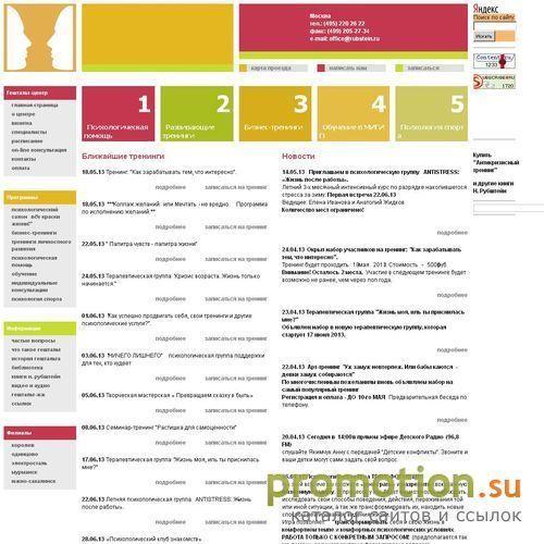 Архивное изображение: Тренинговый Центр Нины Рубштейн