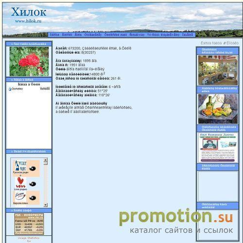 Архивное изображение: Сайт города Хилок