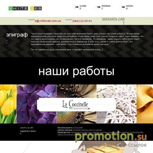 Архивное изображение: студия web дизайна whiteweb