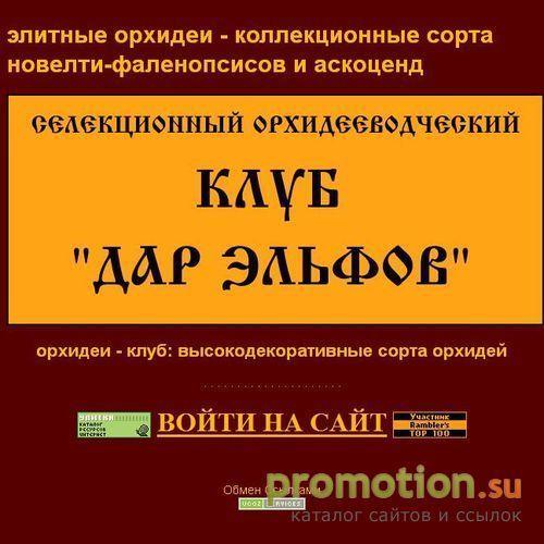 Архивное изображение: Элитные орхидеи - селекционный клуб Дар Эльфов
