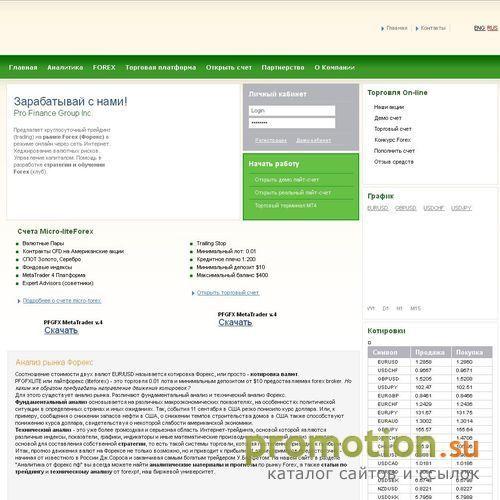 Архивное изображение: FOREX TV