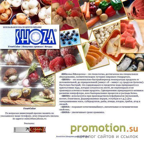 Архивное изображение: Шоковая заморозка продуктов питания