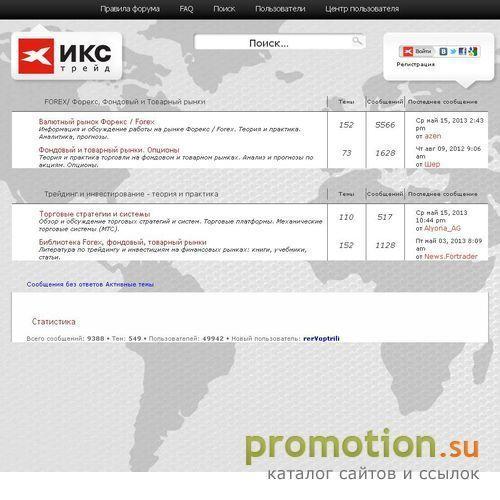 Архивное изображение: Forum Forex X-Trade