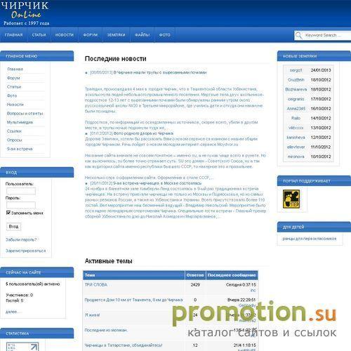 Архивное изображение: Чирчик OnlIne