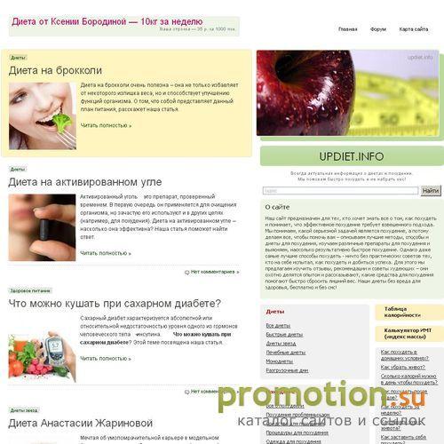 Архивное изображение: Каталог диет