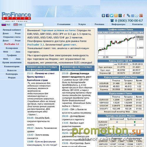 Архивное изображение: ProFinanceService