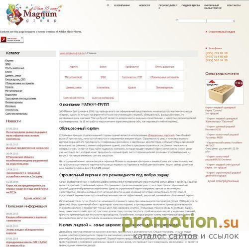 Архивное изображение: Компания предлагает - стеновые блоки и кирпич