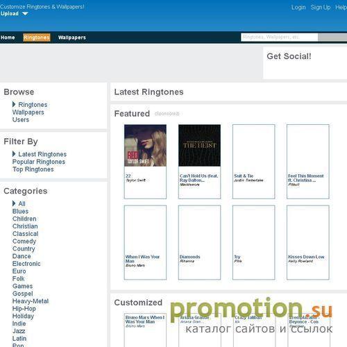 Архивное изображение: Free phone themes, free ringtones на mobiles5. Com