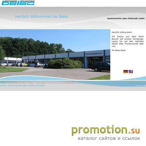 Архивное изображение: Belec Spektrometrie Opto-Elektronik GmbH