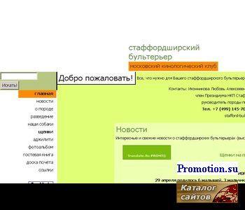 Архивное изображение: Стаффордширский бультерьер